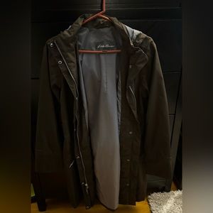 NWOT - Women’s Eddie Bauer Weatheredge trench coat / size L / color: brown